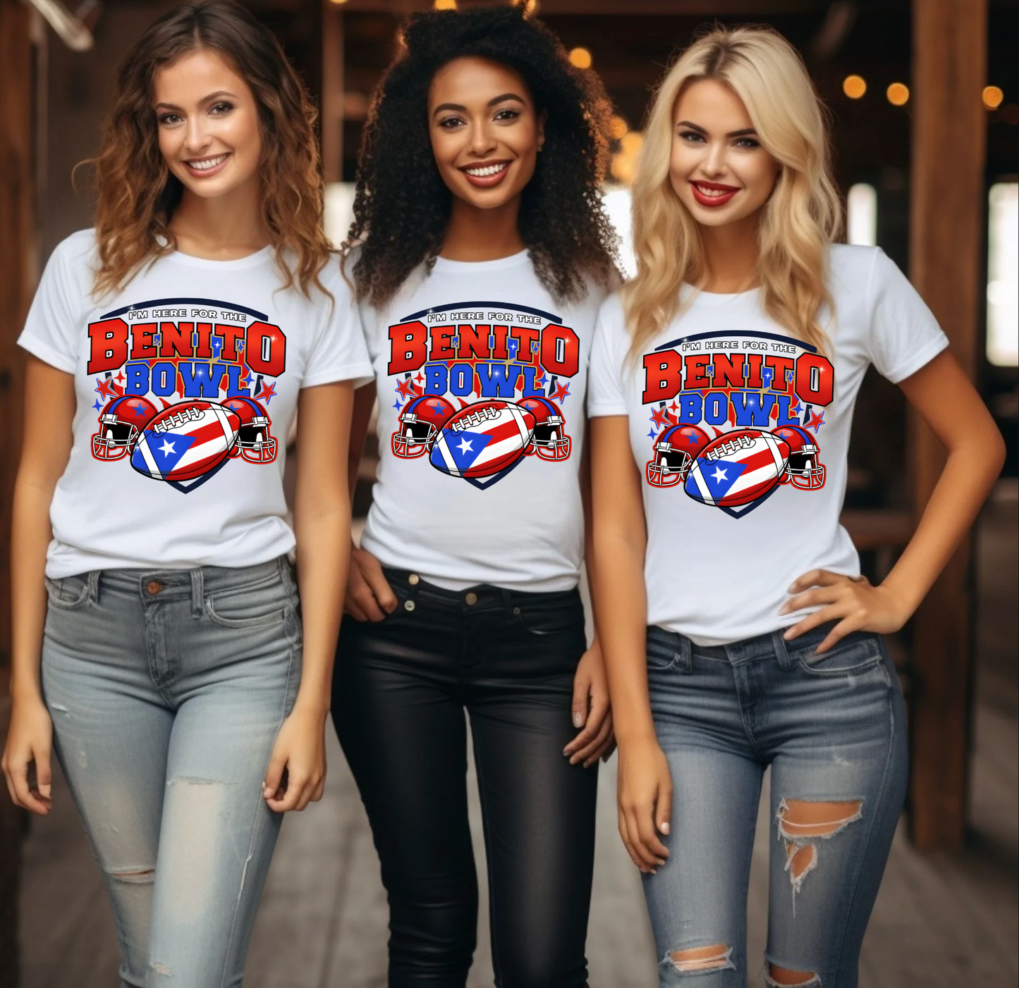 I'M HERE FOR BENITO BOWL T-SHIRT