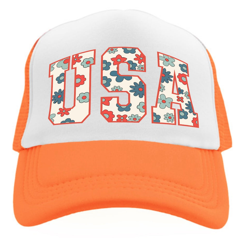 FUN USA MULTI COLOR TRUCKER FOAM HAT