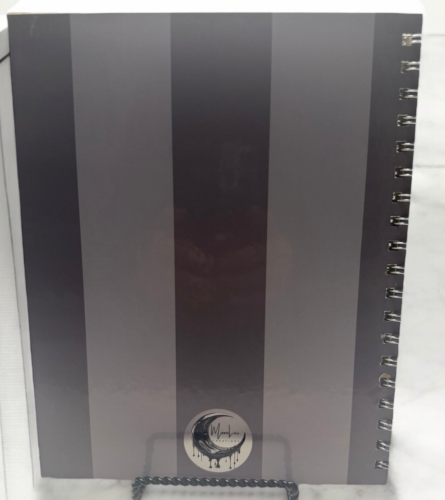 SKELETON CHROME NOTEPAD BINDER