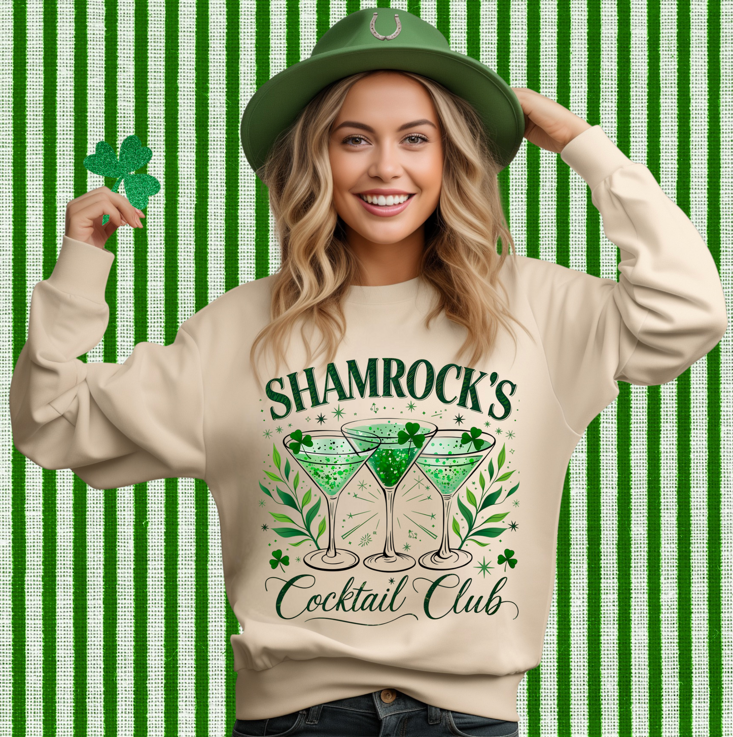 SHAMROCK'S COCKTAIL CLUB ST. PATRICK'S SWEATSHIRT