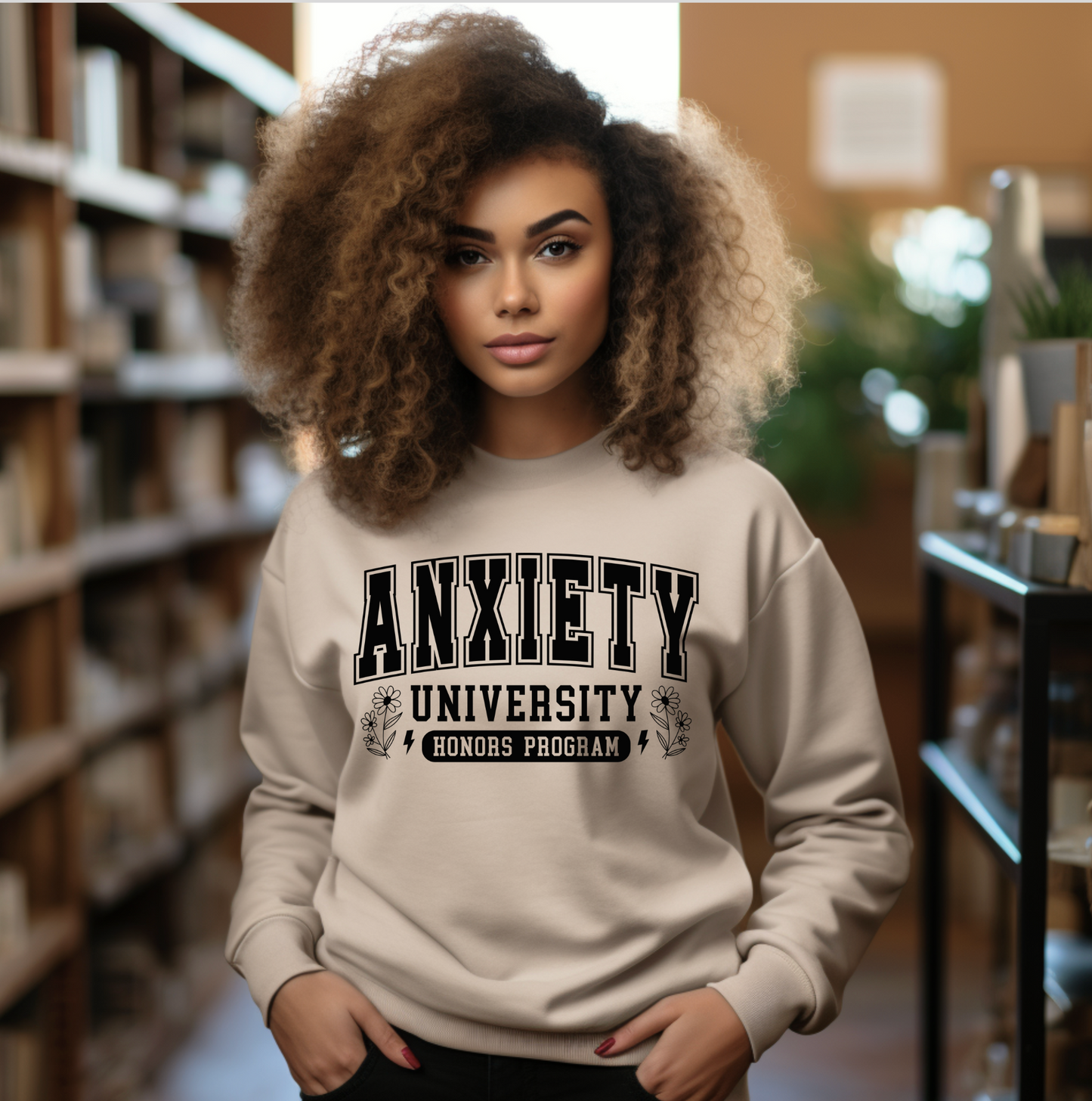 ANXIETY UNIVERSITY HONORS PROGRAM SWEATSHIRT