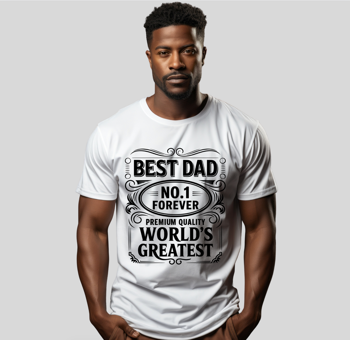 WORLD'S GREATEST BEST DAD T-SHIRT