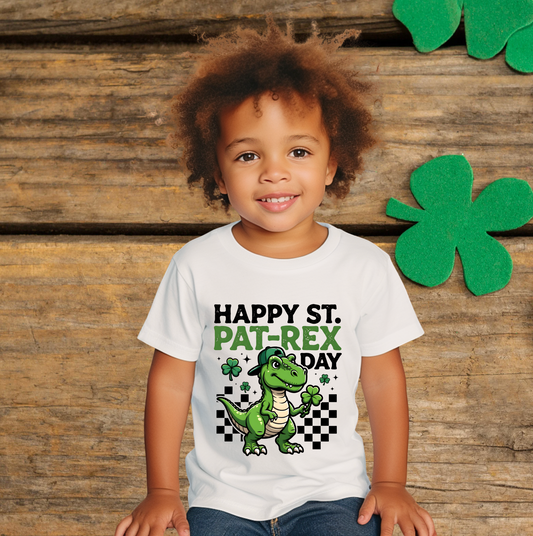 HAPPY ST. PAT-REX DAY T-SHIRT