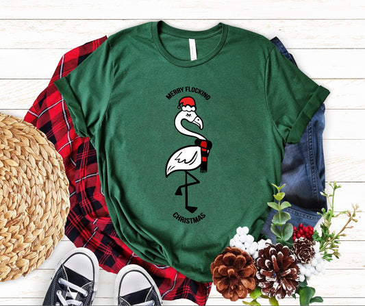 MERRY FLOCKING CHRISTMAS T-SHIRT