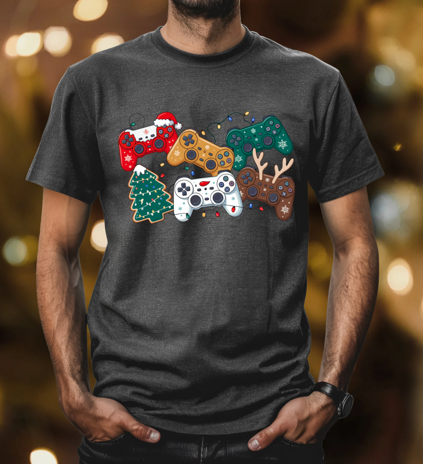 CHRISTMAS GAMER T-SHIRT