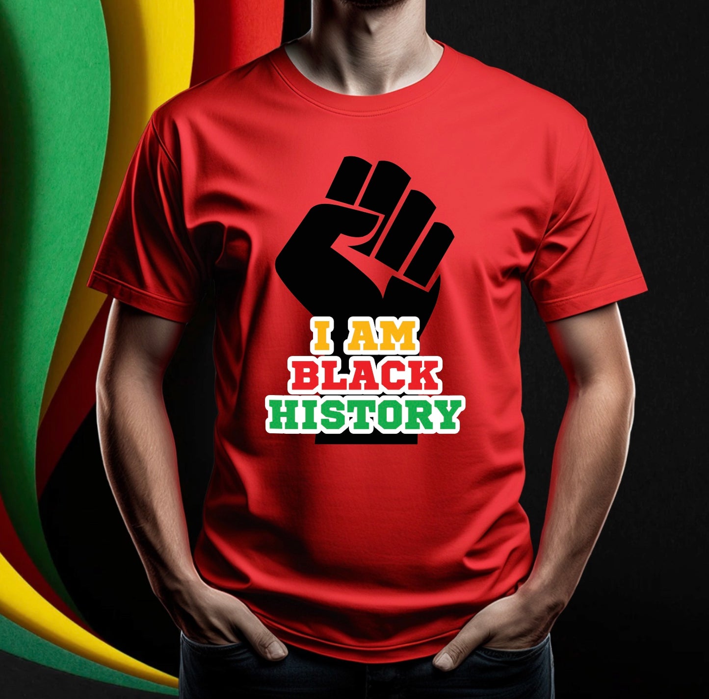 I AM BLACK HISTORY T- SHIRT