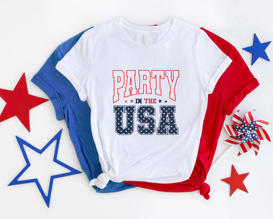PARTY IN THE USA T-SHIRT