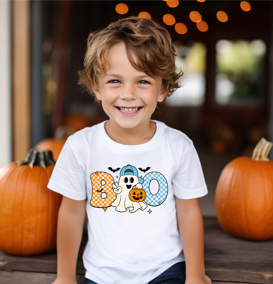 HALLOWEEN BOO  T-SHIRT FOR BOY & GIRL