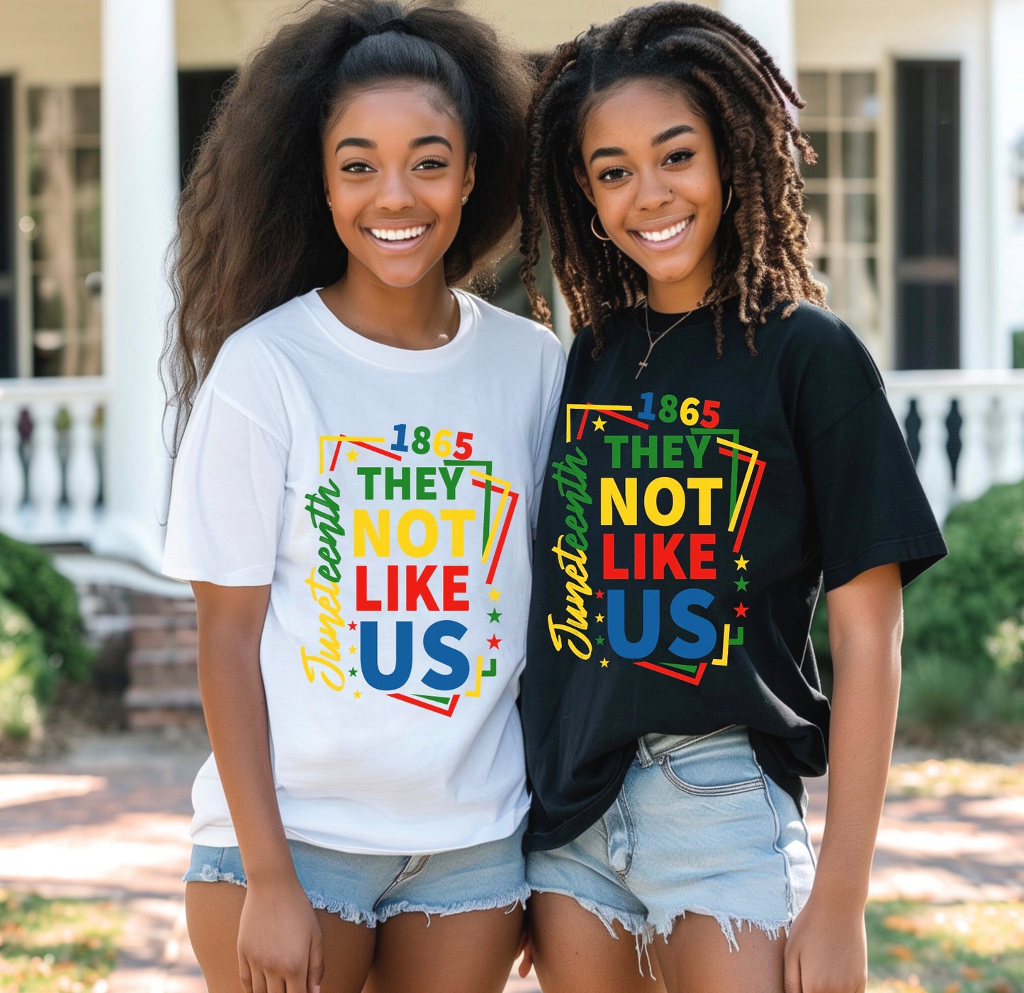 JUNETEENTH THEY NOT LIKE US T-SHIRT