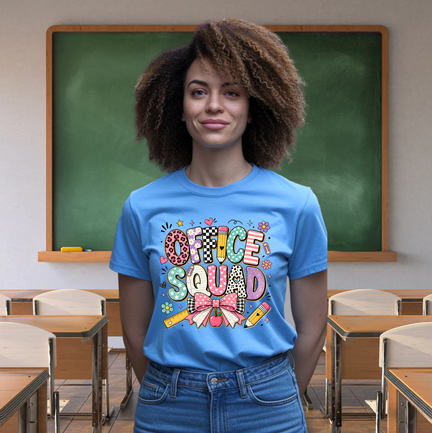 OFFICE SQUAD TEACHER BACK TO SCHOOL T-SHIRT