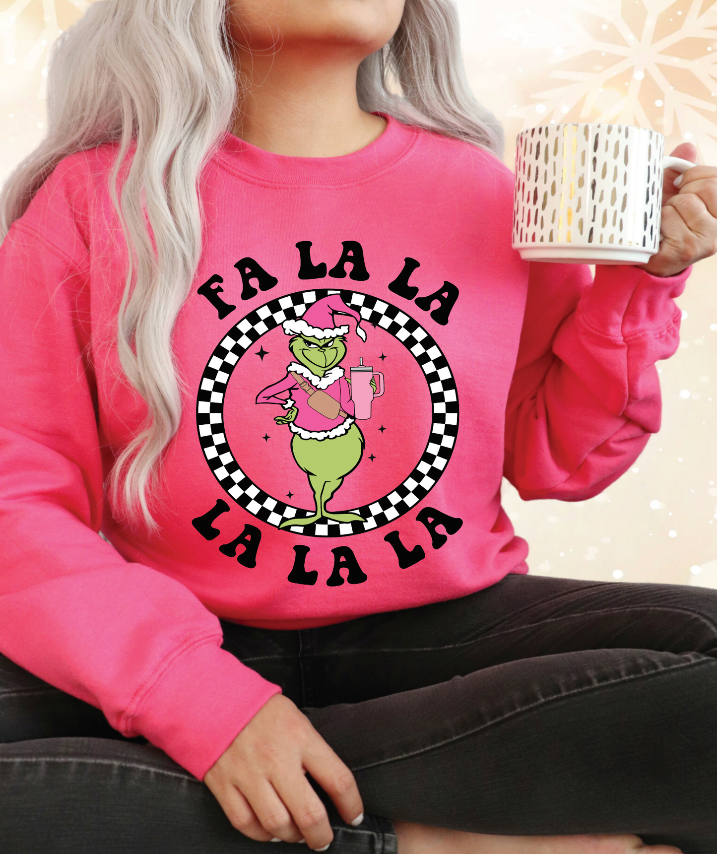 FA LA LA LA GRINCH CHRISTMAS SWEATSHIRT