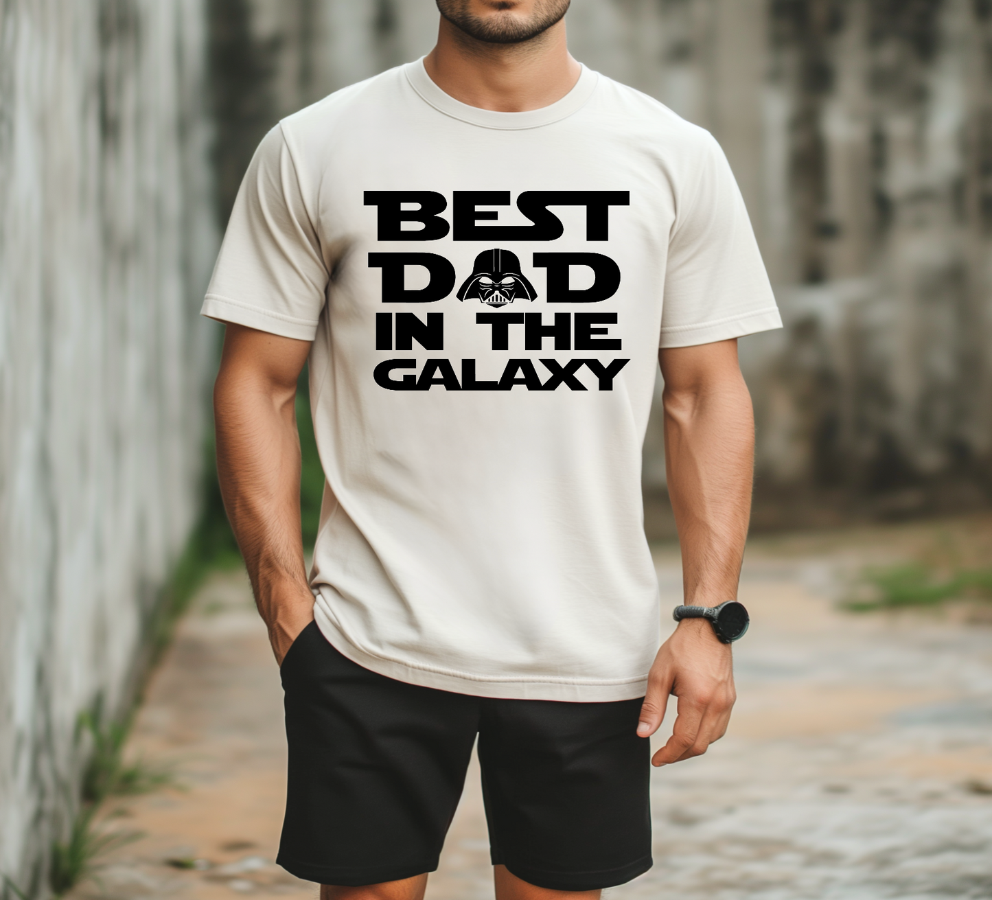 BEST DAD IN THE GALAXY T-SHIRT