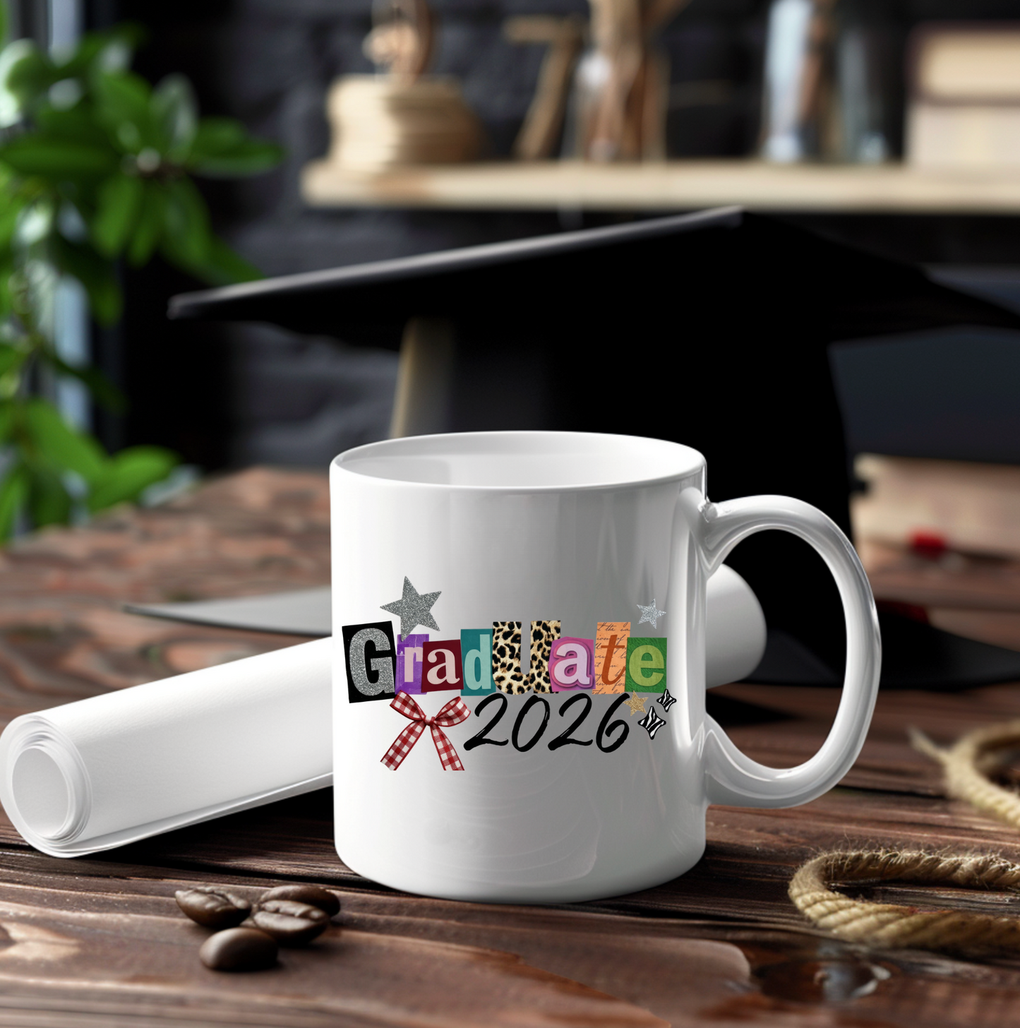 GRADUATE RETRO 2026 MUG