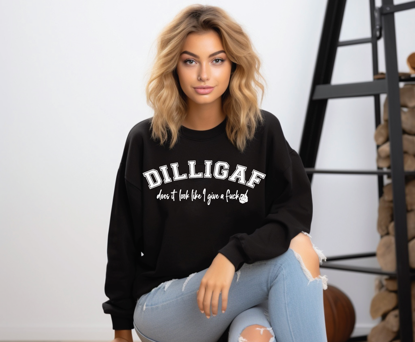 DILLIGAF SWEATSHIRT