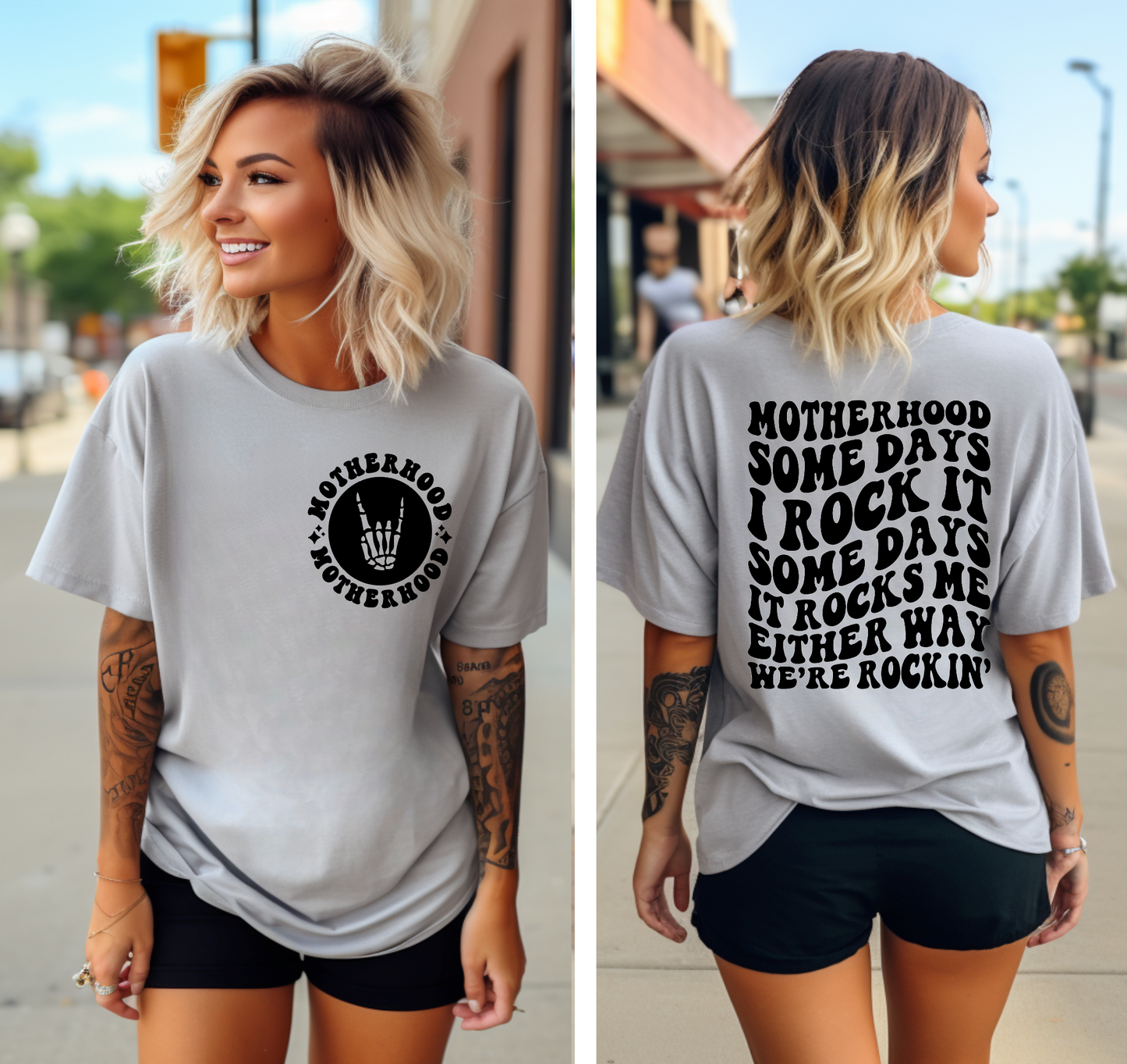 MOTHERHOOD RETRO T- SHIRT