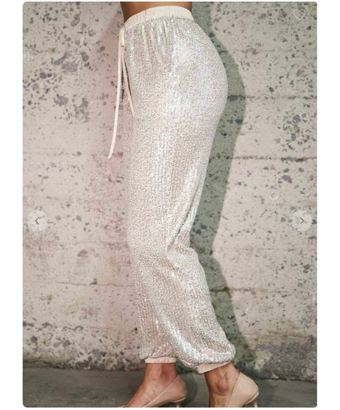 SEQUIN JOGGER PANT