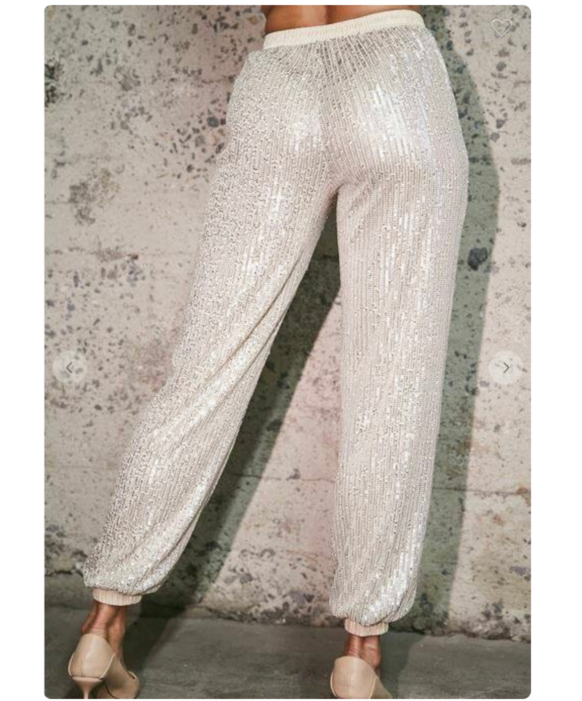 SEQUIN JOGGER PANT