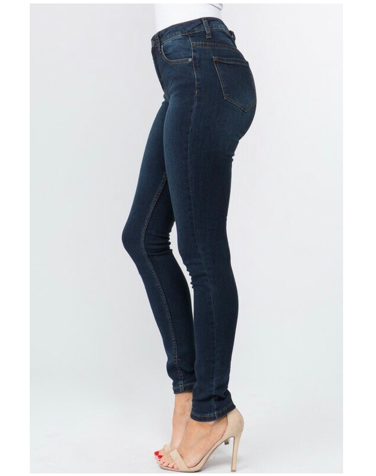 HIGH WAIST BASIC SKINNY JEAN (Limited Item)